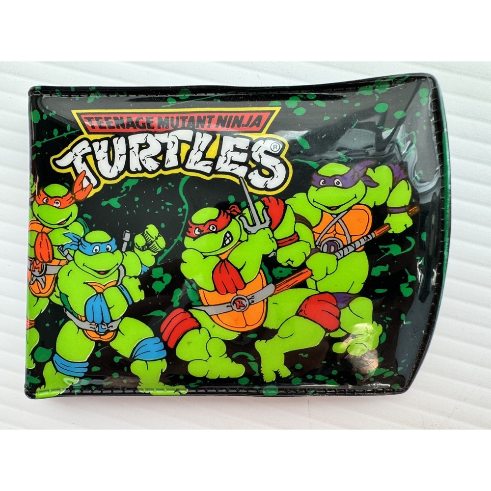 Vintage Teenage Mutant Ninja Turtles Wallet 1989 RARE & NEW!!!!